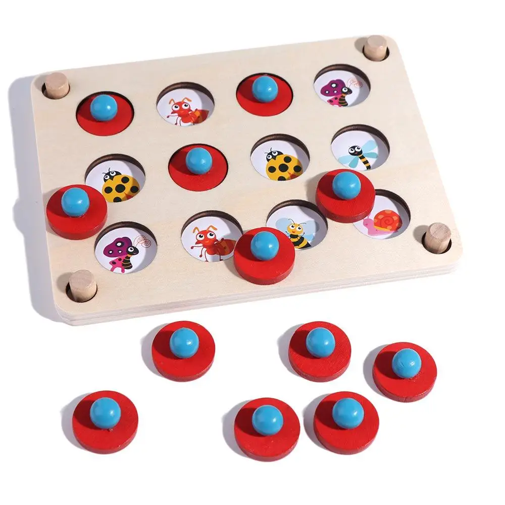 Concentration Training Memory Chess Game Thinking Training Interactive Wooden Puzzle Board Desktop Classic Memory Training
Concentration Training Memory Chess Game Thinking Training Interactive Wooden Puzzle Board Desktop Classic Memory Training