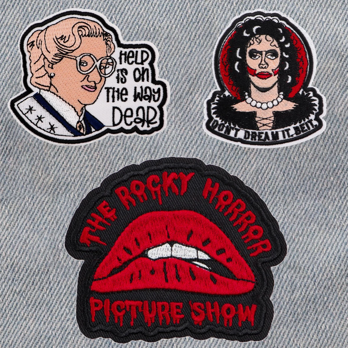 American Movie Embroidered Patches Iron On Patches For Clothing Thermal Glue Patches For DIY Jackets Sewing Stickers
American Movie Embroidered Patches Iron On Patches For Clothing Thermal Glue Patches For DIY Jackets Sewing Stickers