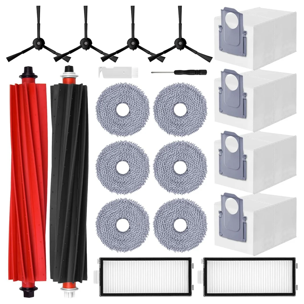 Hot sale For Q Master Main Side Brushes Hepa Filters Mop Cloth Dust Bags Robot Vacuum Cleaner Parts
Hot sale For Q Master Main Side Brushes Hepa Filters Mop Cloth Dust Bags Robot Vacuum Cleaner Parts
