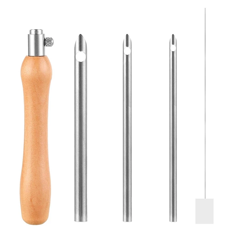 5 Pcs Punch Needle Tool, Punch Needle Kit Metal Punch Needle Punch Needle Threader Punch Needle Set 2.5/3.5/5Mm
5 Pcs Punch Needle Tool, Punch Needle Kit Metal Punch Needle Punch Needle Threader Punch Needle Set 2.5/3.5/5Mm