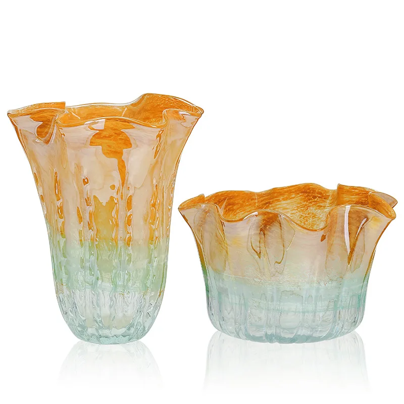 Glass vase flower pot creative medieval high-end flower arrangement soft ornament large vase
Glass vase flower pot creative medieval high-end flower arrangement soft ornament large vase