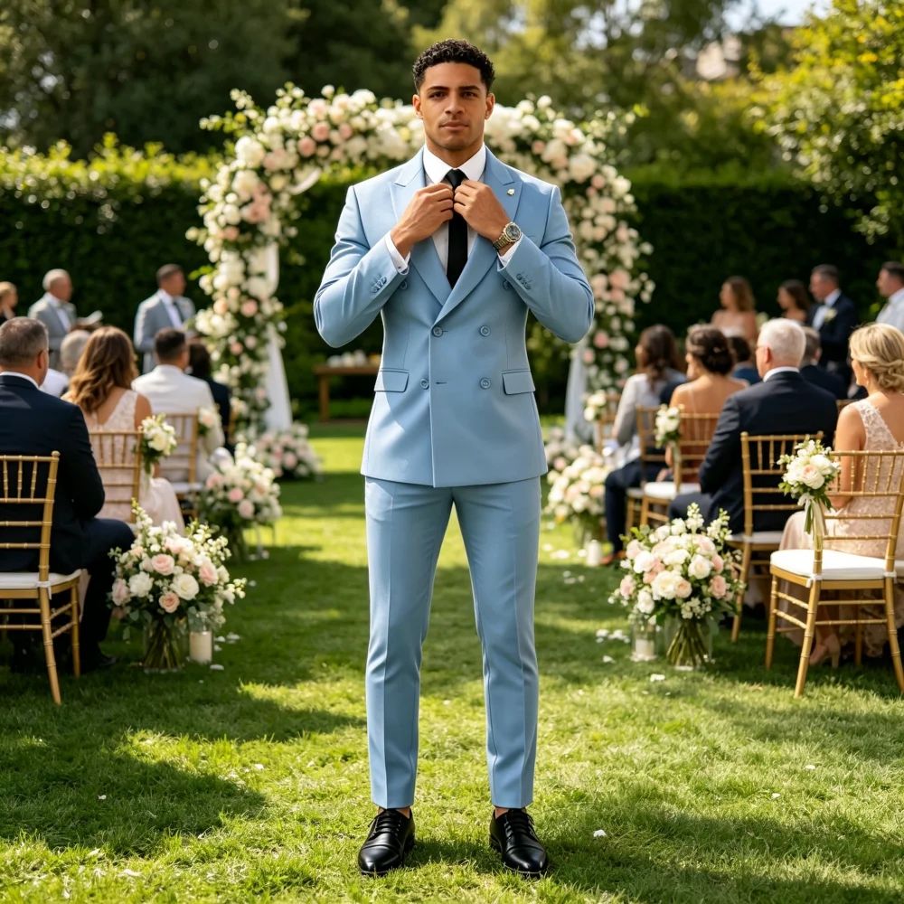 High-Quality Slim-Fit Men's Two-Piece Suits for Wedding Smart Casual Business Office Wear plus Size Available
High-Quality Slim-Fit Men's Two-Piece Suits for Wedding Smart Casual Business Office Wear plus Size Available