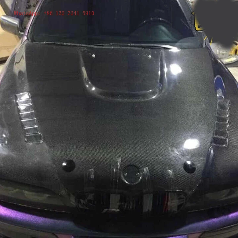 Perfect Fit For E39 520i 530i M5 Modified Carbon Fiber Engine Hood Bonnet 100% tested well
Perfect Fit For E39 520i 530i M5 Modified Carbon Fiber Engine Hood Bonnet 100% tested well