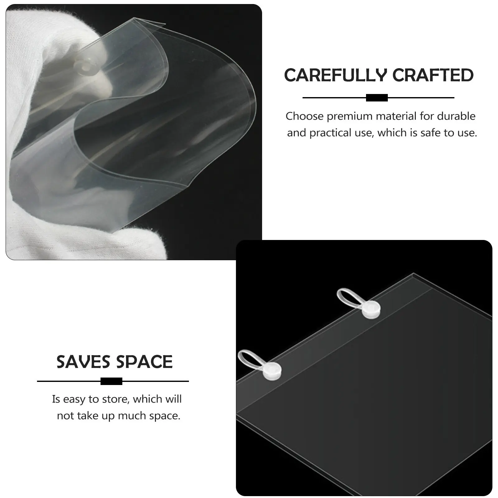 10Pcs Premium Plastic Price Tag Covers for Supermarkets Stores Clothing Shops Hanging Label Envelopes Commodity Price Tag
10Pcs Premium Plastic Price Tag Covers for Supermarkets Stores Clothing Shops Hanging Label Envelopes Commodity Price Tag