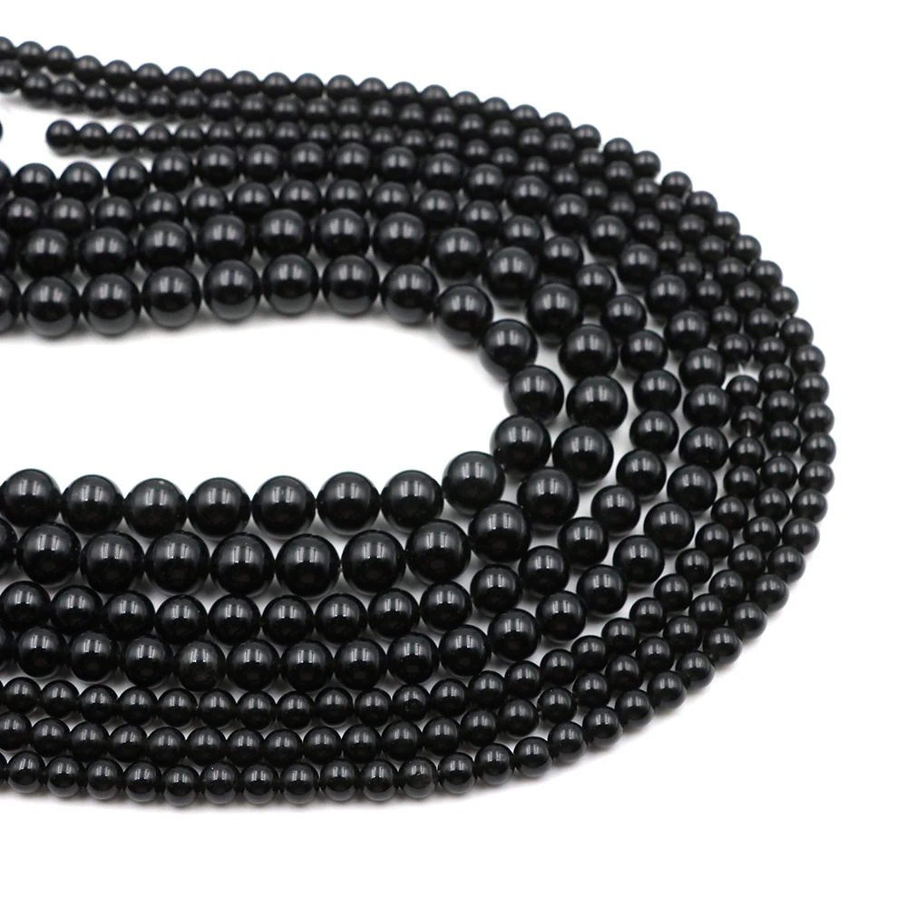 Natural Stone Black Onyx Round Loose Beads 4 6 8 10 MM Fit DIY Charms Bracelet Earring Bead For Crystal Jewelry Making Necklace
Natural Stone Black Onyx Round Loose Beads 4 6 8 10 MM Fit DIY Charms Bracelet Earring Bead For Crystal Jewelry Making Necklace
