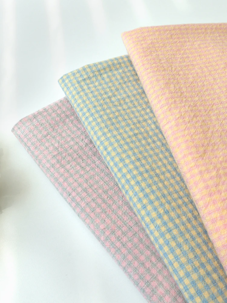 Waed Handmade Color Woven Fabric JZ Comfortable Versatile Home Decor Clothing Material Country Che Pattern Cotton id
Waed Handmade Color Woven Fabric JZ Comfortable Versatile Home Decor Clothing Material Country Che Pattern Cotton id