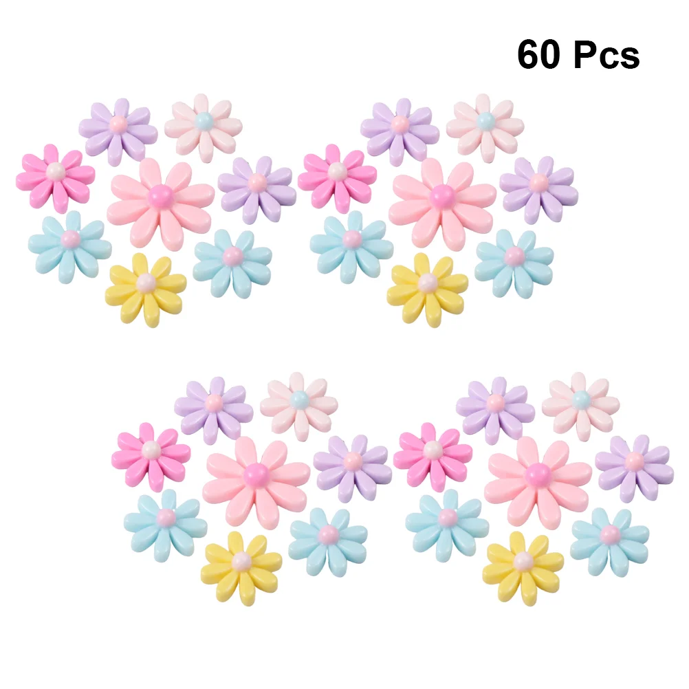 60 Pcs Resin Flower Hairpin Decor Jewelry Kit Kids Craft Fun Lightweight Brooch Headband Accessories
60 Pcs Resin Flower Hairpin Decor Jewelry Kit Kids Craft Fun Lightweight Brooch Headband Accessories