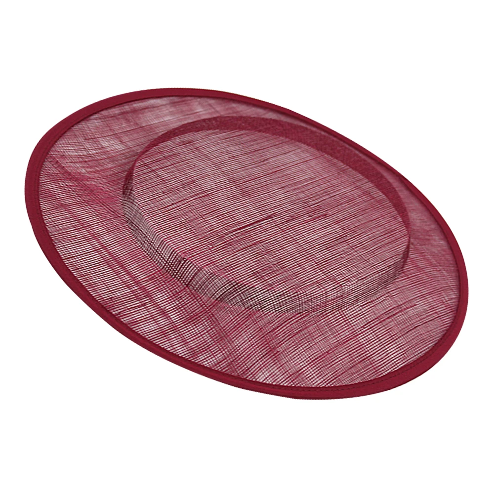 Sinamay Base Millinery Accessory Diy Craft Cocktail Fascinator Yarn Hat Bottom Women Fashion Hair Decoration
Sinamay Base Millinery Accessory Diy Craft Cocktail Fascinator Yarn Hat Bottom Women Fashion Hair Decoration