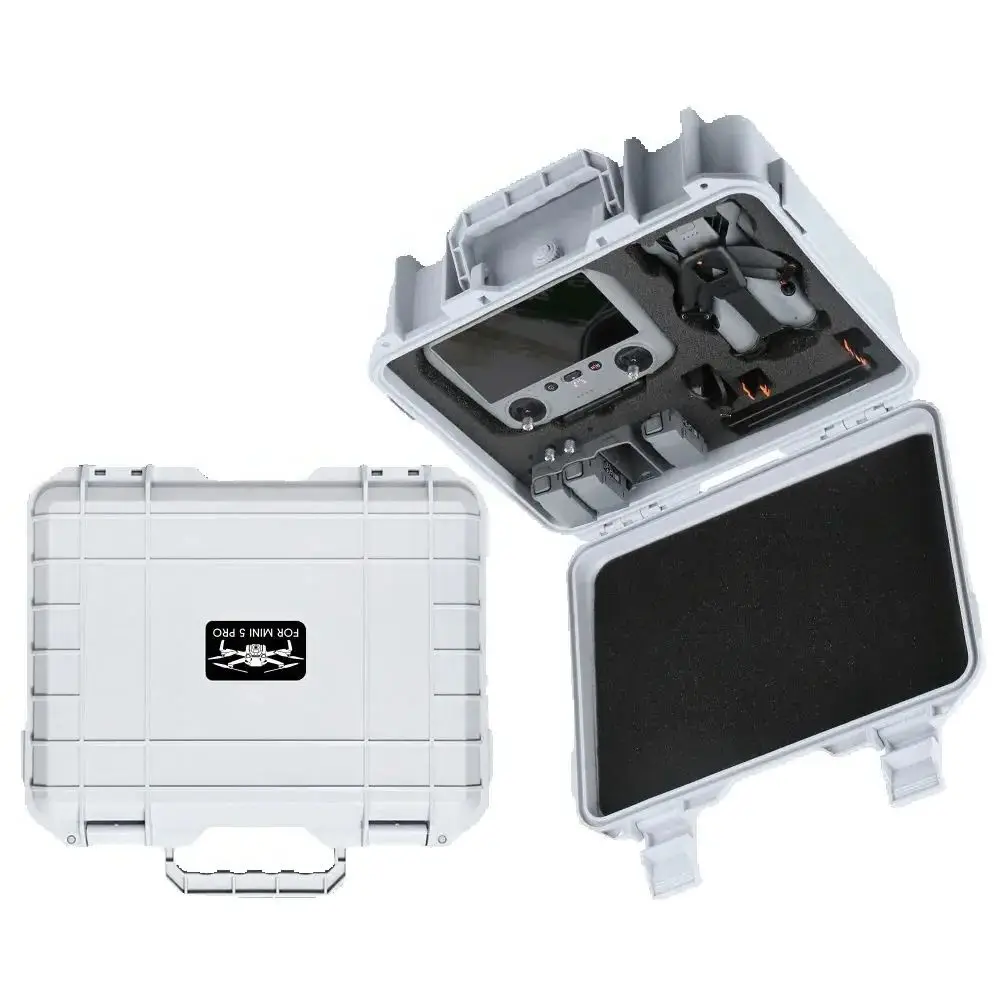 Explosion-Proof Storage Box For DJI Mini 5 Pro,High-Strength Protective Case Bag Drone Accessories
Explosion-Proof Storage Box For DJI Mini 5 Pro,High-Strength Protective Case Bag Drone Accessories