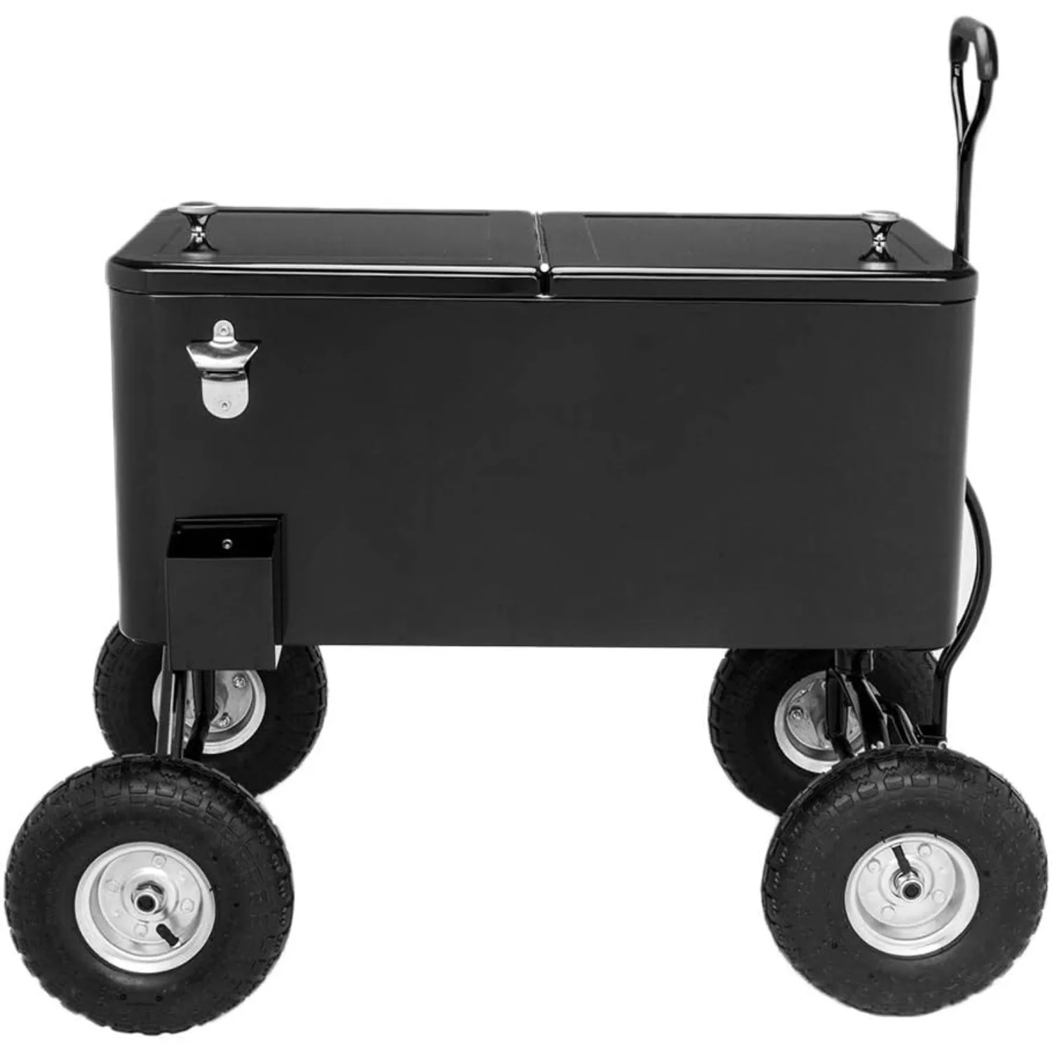 80QT Wagon Cooler Featuring a Pull Handle And Large 10" Wheels, Perfect for The Beach And Patio
80QT Wagon Cooler Featuring a Pull Handle And Large 10" Wheels, Perfect for The Beach And Patio
