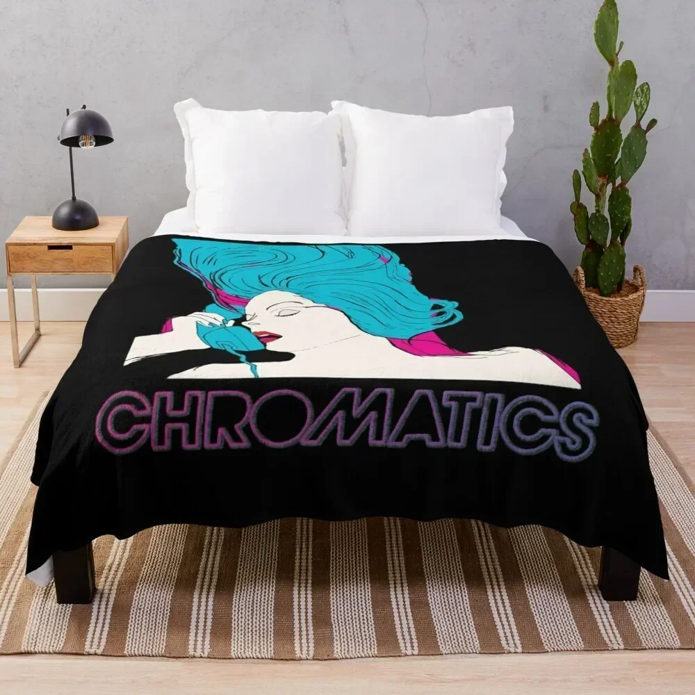 Chromatics - Band logo Classic Essential Throw Blanket Summer Cool Breathable Blanket for Sleeping
Chromatics - Band logo Classic Essential Throw Blanket Summer Cool Breathable Blanket for Sleeping