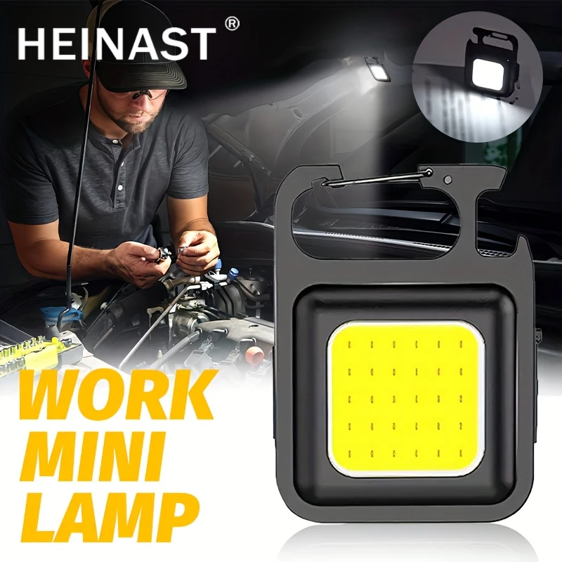 1-10PCS Portable Keychain Light Mini Multifunctional Camping Flashlight USB Rechargeable Work LED Bright COB Pocket Clip Lantern
1-10PCS Portable Keychain Light Mini Multifunctional Camping Flashlight USB Rechargeable Work LED Bright COB Pocket Clip Lantern