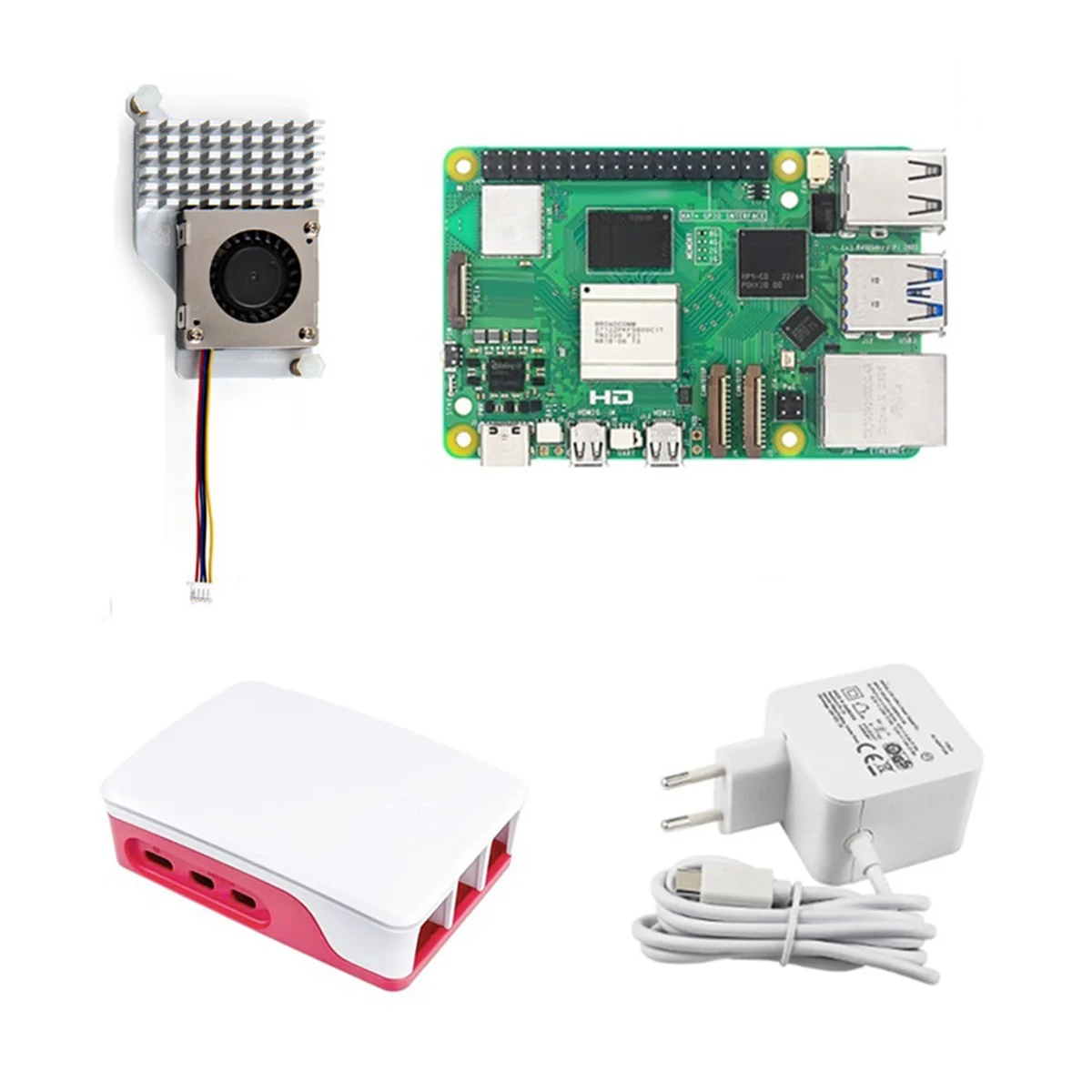 Для макетной платы Raspberry Pi 5 8 ГБ + радиатор с вентилятором, вилка европейского стандарта
Для макетной платы Raspberry Pi 5 8 ГБ + радиатор с вентилятором, вилка европейского стандарта