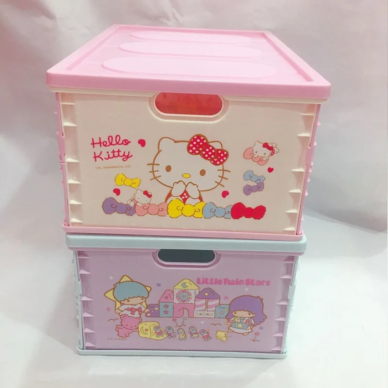 Kawaii Sanrios Storage Box Book Foldable Bookbox Household Book Containment Student Books Tidy Cartoon Plastic Bags for Woman
Kawaii Sanrios Storage Box Book Foldable Bookbox Household Book Containment Student Books Tidy Cartoon Plastic Bags for Woman