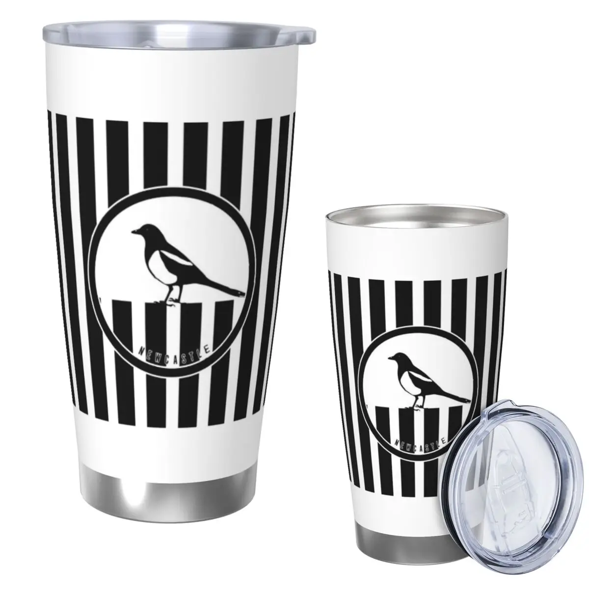 Newcastle - Magpies Stainless Steel Tumbler Vacuum Insulated Mug Thermal Cold Cups Straw With Lid 20oz
Newcastle - Magpies Stainless Steel Tumbler Vacuum Insulated Mug Thermal Cold Cups Straw With Lid 20oz
