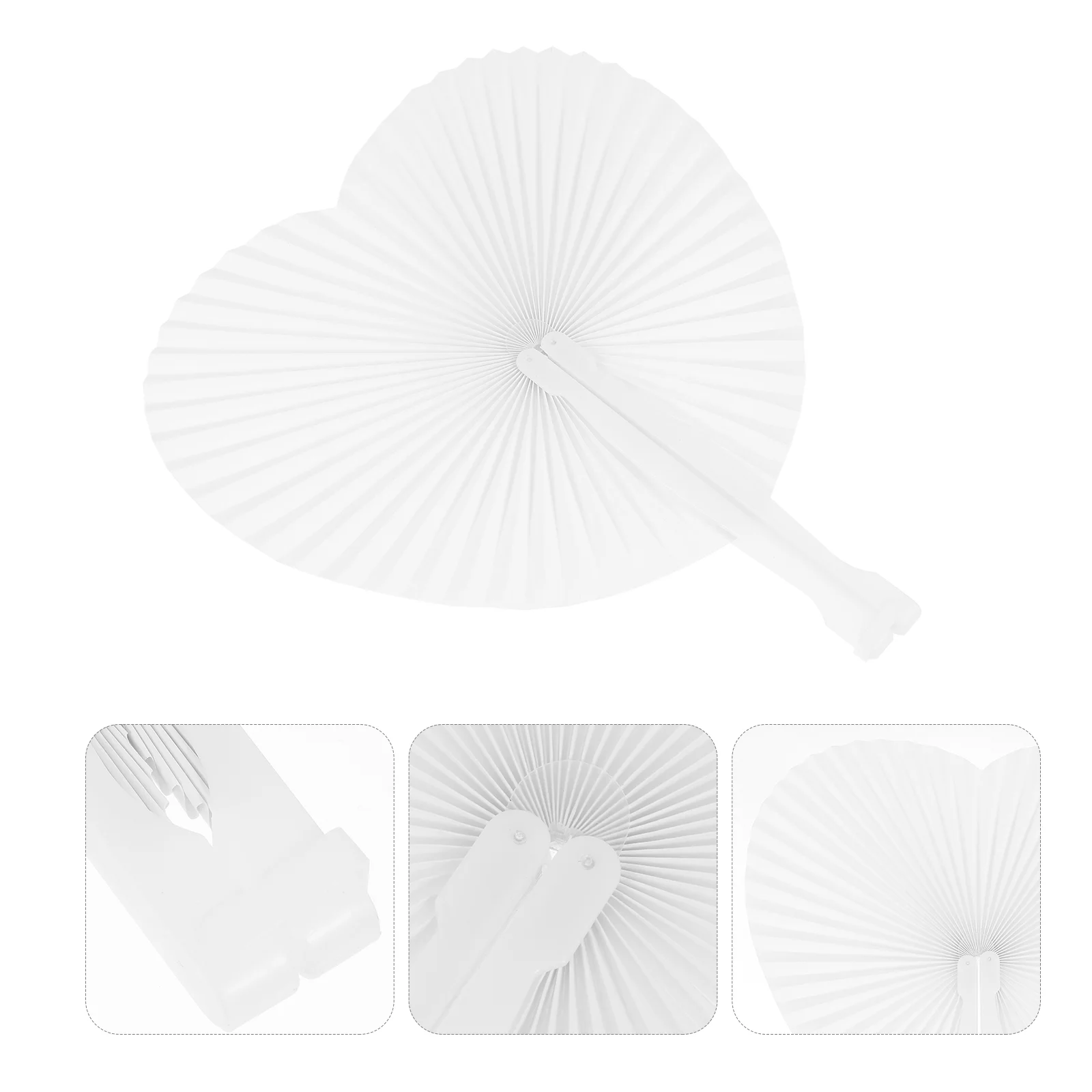 20pcs White Folding Fans Round and Heart Shaped Handheld Folding Paper Fans blank folding fan blank fan
20pcs White Folding Fans Round and Heart Shaped Handheld Folding Paper Fans blank folding fan blank fan
