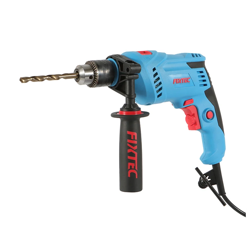 FIXTEC Chinese Power Tools Manufacturer 220-240V 50/60HZ 600W Electric Impact Drill
FIXTEC Chinese Power Tools Manufacturer 220-240V 50/60HZ 600W Electric Impact Drill