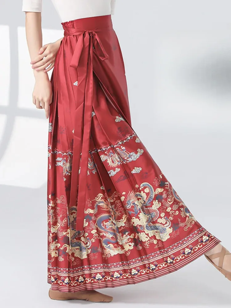 High Waist Pleated Skirt with Floral Print and Waist Tie – Flowing Performance Skirt for Modern Dance Stage Costumes
High Waist Pleated Skirt with Floral Print and Waist Tie – Flowing Performance Skirt for Modern Dance Stage Costumes