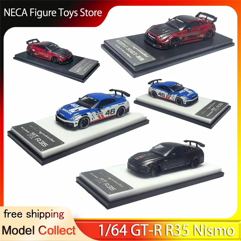 Коллекционная модель 1:64 GT-R R35 Nismo Widebody JDM Sports Car, литая под давлением, в 3 цветах, игрушка-подарок для взрослых и фанатов, коллекционная.
Коллекционная модель 1:64 GT-R R35 Nismo Widebody JDM Sports Car, литая под давлением, в 3 цветах, игрушка-подарок для взрослых и фанатов, коллекционная.