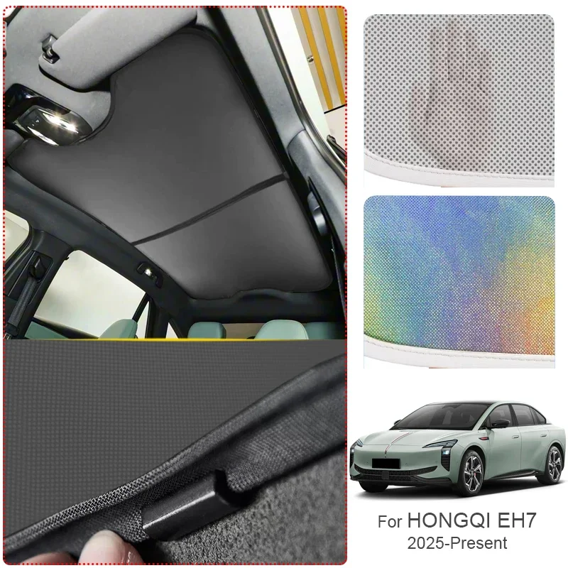 Car Sunroof Sunshade Cover for HONGQI EH7 2025+ - Colorful Ice Nano Heat Insulation Anti-UV
Car Sunroof Sunshade Cover for HONGQI EH7 2025+ - Colorful Ice Nano Heat Insulation Anti-UV