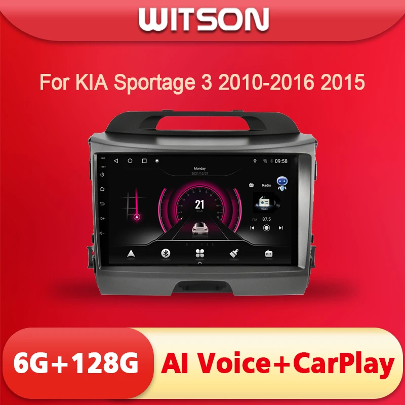WITSON 9 inch Android 11 AI VOICE 1 Din in Dash Car radio For KIA SPORTAGE 2010-2012 Car auto stereo navigation
WITSON 9 inch Android 11 AI VOICE 1 Din in Dash Car radio For KIA SPORTAGE 2010-2012 Car auto stereo navigation