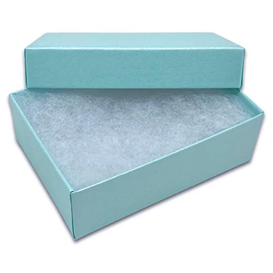 TheDisplayGuys - 100-Pack #32 Cotton Filled Cardboard Paper Jewelry Boes Gift Case - - for Shipping or Storage
TheDisplayGuys - 100-Pack #32 Cotton Filled Cardboard Paper Jewelry Boes Gift Case - - for Shipping or Storage