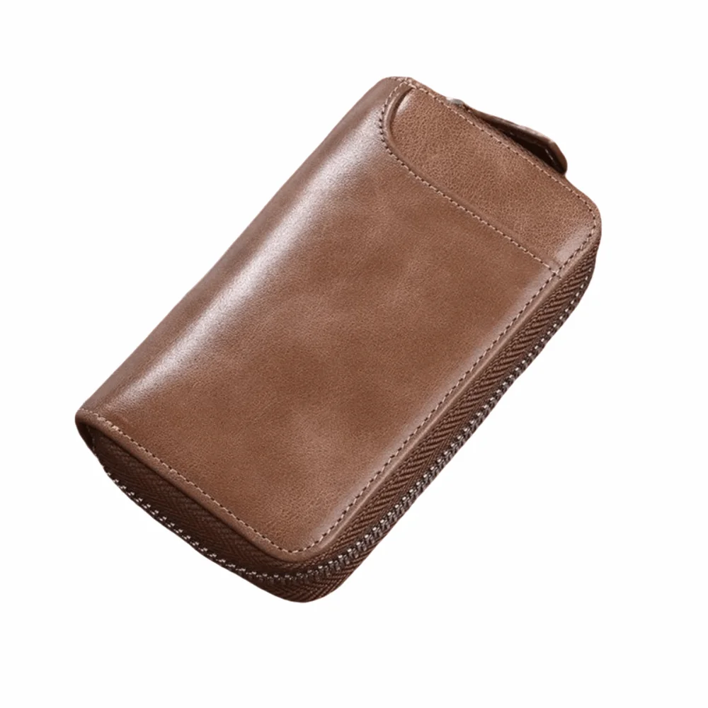 Universal Fit Retro Key Organizer Pouch PU Leather Fashion Car Key Wallet Buckle Zipper Key Storage Organizer Men Women
Universal Fit Retro Key Organizer Pouch PU Leather Fashion Car Key Wallet Buckle Zipper Key Storage Organizer Men Women