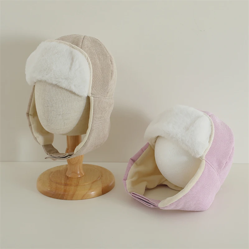 Winter Warm Kids Girl Boys Baby Hats Plush Warm Ear Protection Caps Infant Toddler Child Solid Soft Outdoor Bonnet Beanie Caps
Winter Warm Kids Girl Boys Baby Hats Plush Warm Ear Protection Caps Infant Toddler Child Solid Soft Outdoor Bonnet Beanie Caps