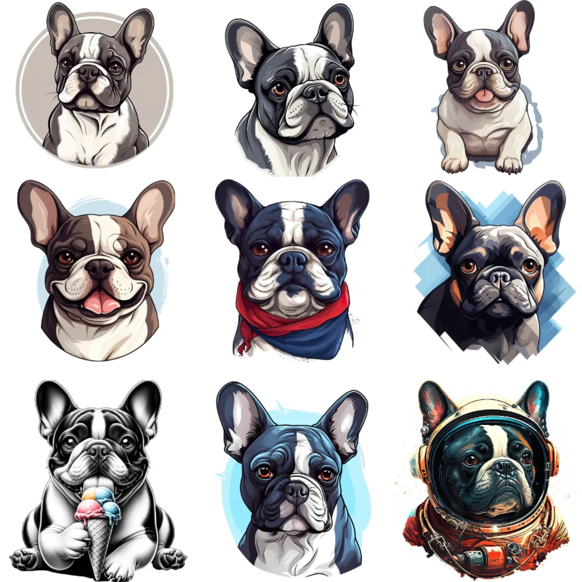 Французский бульдог, милые домашние животные, креативные автомобильные наклейки из ПВХ для автомобиля, велосипеда, мотоцикла, окна, холодильника, шлема, настенная наклейка, настраиваемый размер
Французский бульдог, милые домашние животные, креативные автомобильные наклейки из ПВХ для автомобиля, велосипеда, мотоцикла, окна, холодильника, шлема, настенная наклейка, настраиваемый размер