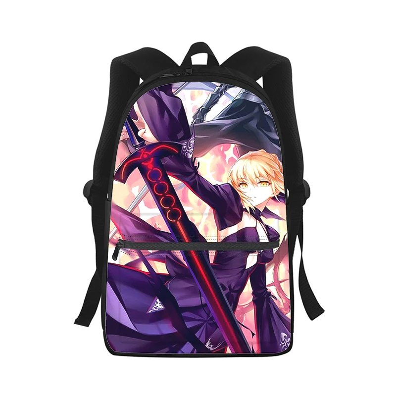 Anime Fate saber Men Women Backpack 3D Print Fashion Student School Bag Laptop Backpack Kids Travel Shoulder Bag
Anime Fate saber Men Women Backpack 3D Print Fashion Student School Bag Laptop Backpack Kids Travel Shoulder Bag