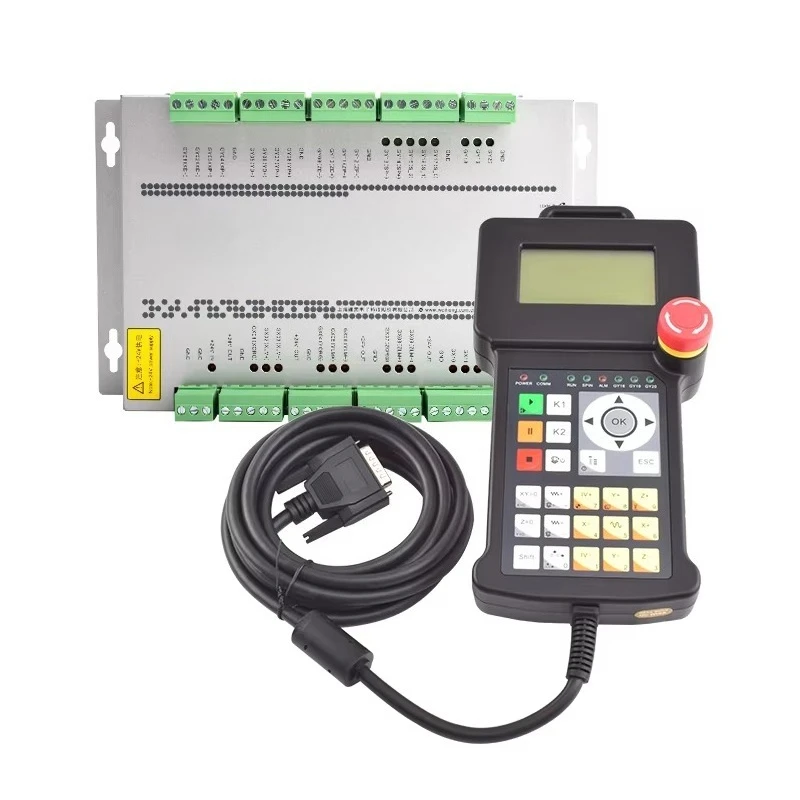 Wei Hong NcStudio NK105G3 CNC DSP Motion Control System CNC Router 3 Axis Motion Card NK105G3 Remote Handle for CNC Router
Wei Hong NcStudio NK105G3 CNC DSP Motion Control System CNC Router 3 Axis Motion Card NK105G3 Remote Handle for CNC Router