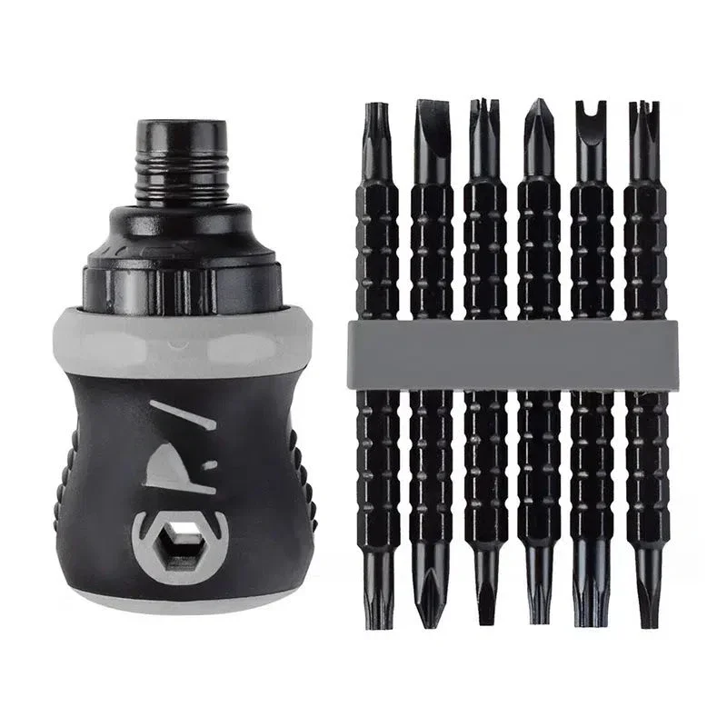 Double-head Screwdriver Ratchet Screw Driver Kit Telescopic Detachable Shaped Short Handle Cross Triangle Head Repair Tool
Double-head Screwdriver Ratchet Screw Driver Kit Telescopic Detachable Shaped Short Handle Cross Triangle Head Repair Tool