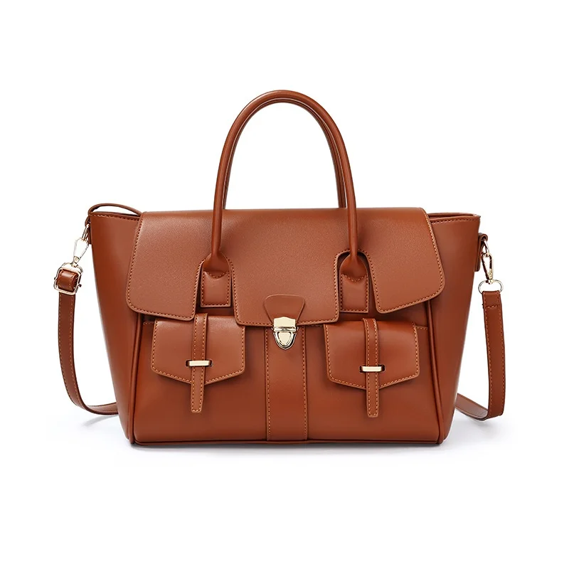 Вместительная высококачественная сумка-тоут для женщин, модная и простая сумка через плечо для повседневного использования, с множеством карманов, стильная сумка-клатч.
Вместительная высококачественная сумка-тоут для женщин, модная и простая сумка через плечо для повседневного использования, с множеством карманов, стильная сумка-клатч.