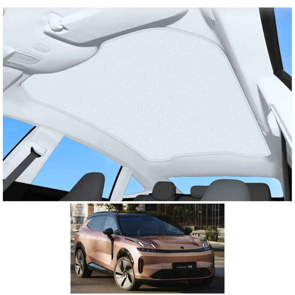 Sunroof Sunshade Ice Cloth Car Roof Glass Front Rear Skylight Heat Insulation Sun Shade For LYNK&CO 08 Interior Accessories
Sunroof Sunshade Ice Cloth Car Roof Glass Front Rear Skylight Heat Insulation Sun Shade For LYNK&CO 08 Interior Accessories