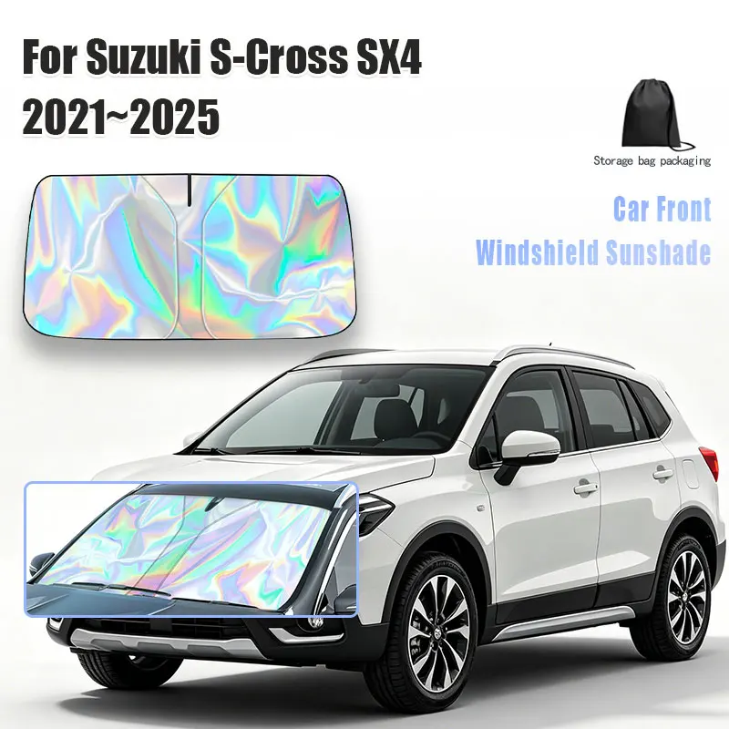 For Suzuki S-Cross SX4 2021-2025 Car Front Window Sun Visor Blocks UV Reflective Parasol Sunshade Protector Cover
For Suzuki S-Cross SX4 2021-2025 Car Front Window Sun Visor Blocks UV Reflective Parasol Sunshade Protector Cover