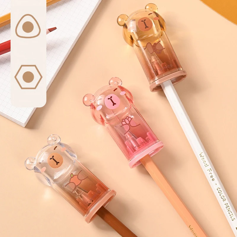 Creative Capybara Pencil Sharpene Pencil Cutting Tools School Supplies Student Stationery Classroom Teacher Rewards Gift
Creative Capybara Pencil Sharpene Pencil Cutting Tools School Supplies Student Stationery Classroom Teacher Rewards Gift