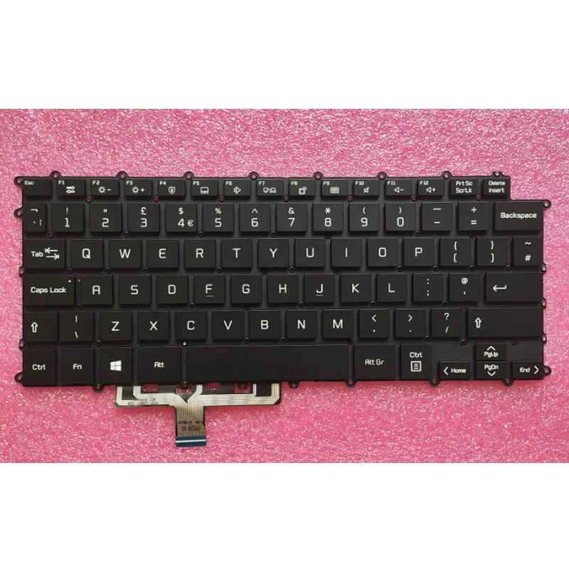 Новая клавиатура для ноутбука LG 14Z90P 14Z90Q, версия для Великобритании, черная
Новая клавиатура для ноутбука LG 14Z90P 14Z90Q, версия для Великобритании, черная