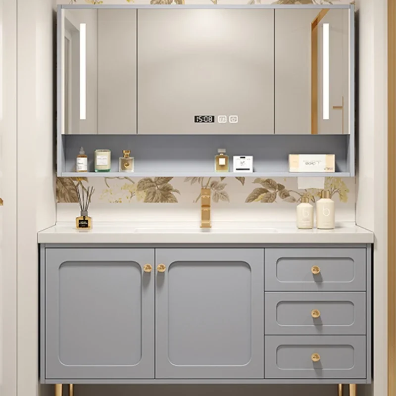 Wooden Furniture Bathroom Multifunction Home Kitchen Vanity Floor Cabinet Space Saving Washbasin Luxury Storage Kast Drawer Wc
Wooden Furniture Bathroom Multifunction Home Kitchen Vanity Floor Cabinet Space Saving Washbasin Luxury Storage Kast Drawer Wc