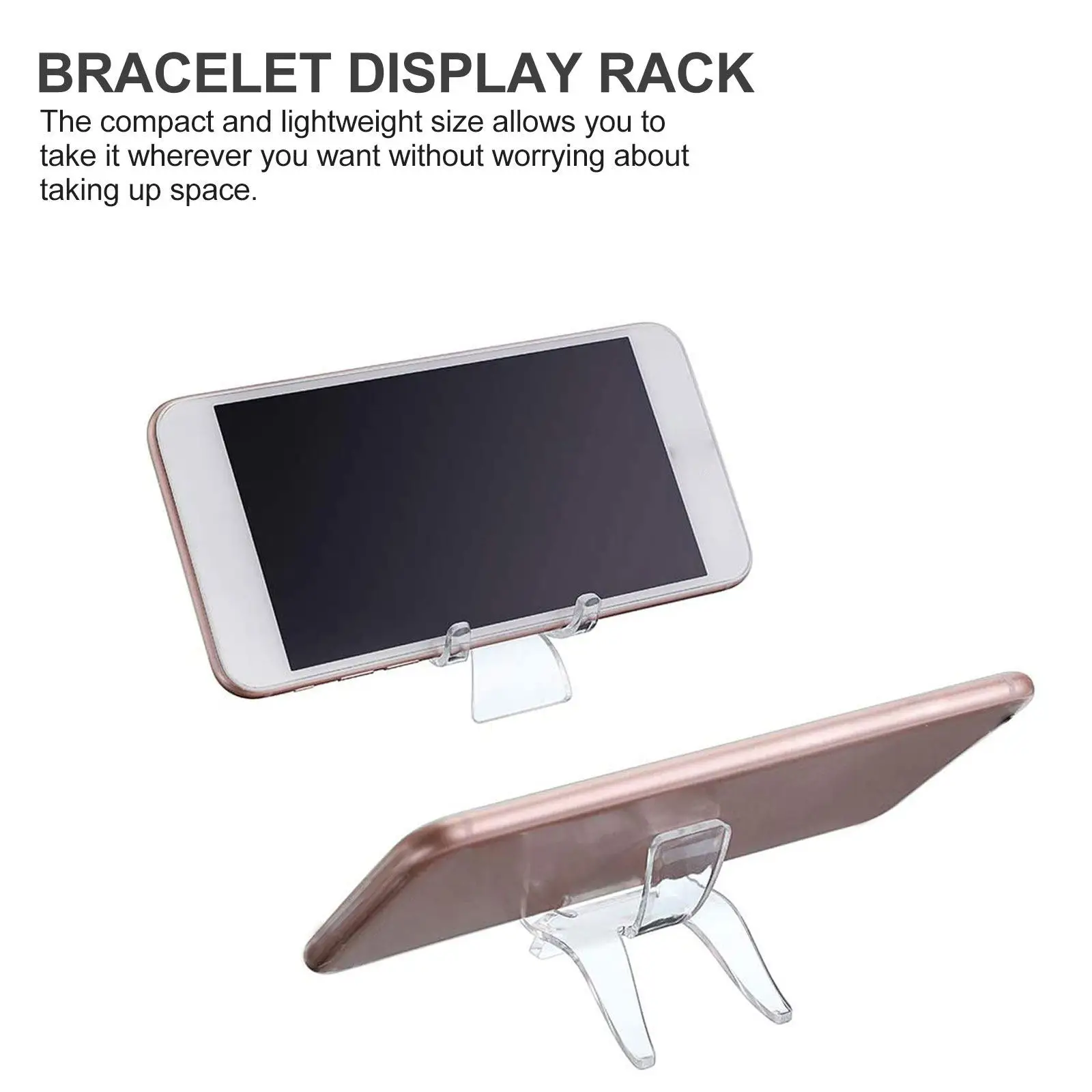 10Pcs Showcase Storage Rack for Jade Ware Clear Acrylic Bracelet Organizer Stand Protects Jewelry from Damage Daily Use
10Pcs Showcase Storage Rack for Jade Ware Clear Acrylic Bracelet Organizer Stand Protects Jewelry from Damage Daily Use