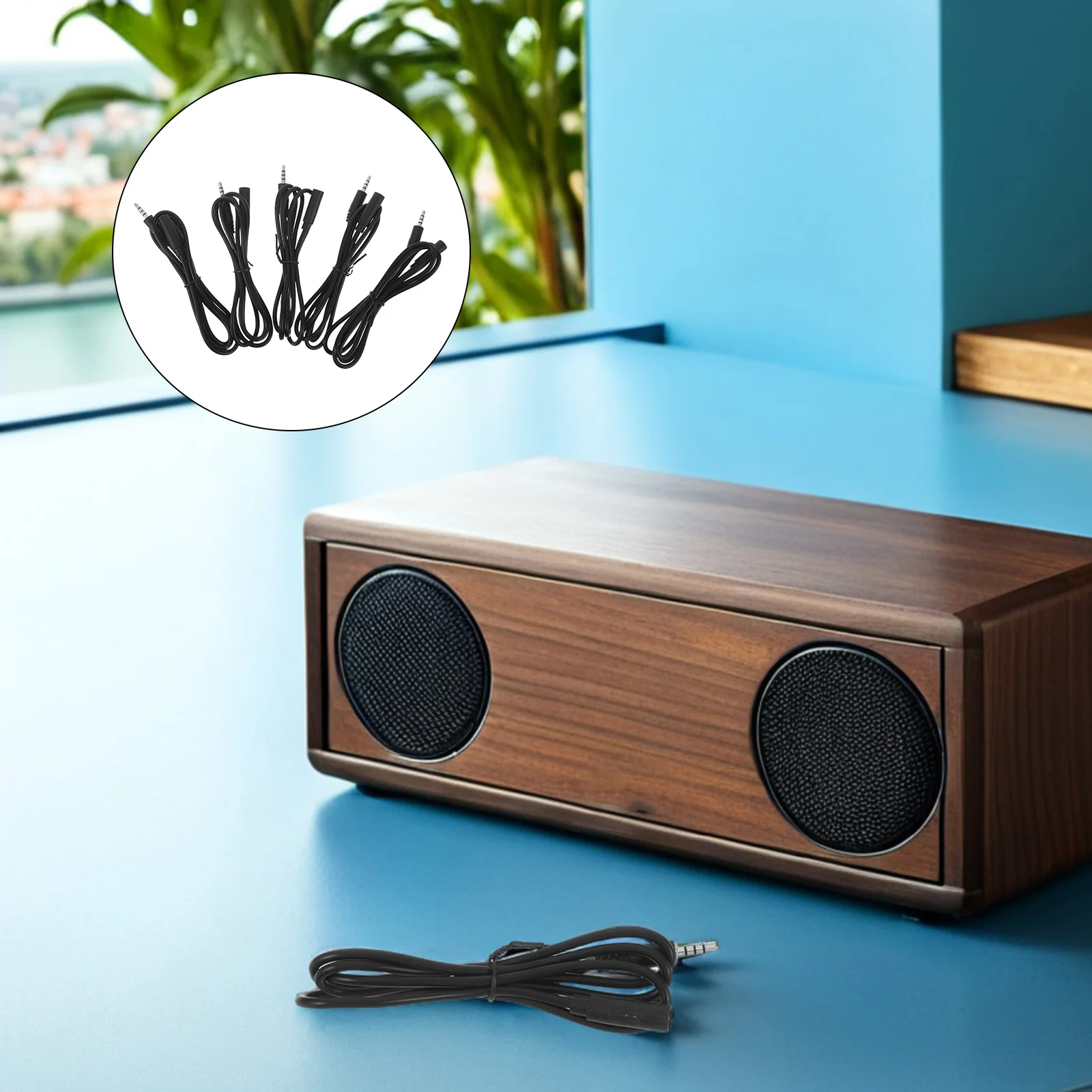 5Pcs Audio Extension Cable 3.5mm Headphone Jack Male to Female Aux Cord 40.5in Stereo Audio Extension Cord for Microphone
5Pcs Audio Extension Cable 3.5mm Headphone Jack Male to Female Aux Cord 40.5in Stereo Audio Extension Cord for Microphone