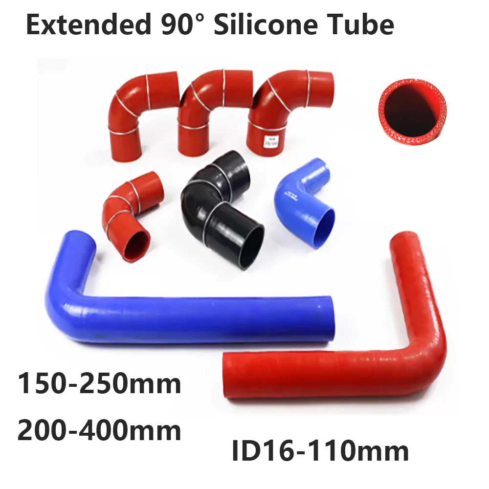 Black Blue Red ID16-110mm90° Extended TurbochargerConnecting HoseHeat-resistant Silicone Connecting Intercooler Connecting Hose
Black Blue Red ID16-110mm90° Extended TurbochargerConnecting HoseHeat-resistant Silicone Connecting Intercooler Connecting Hose
