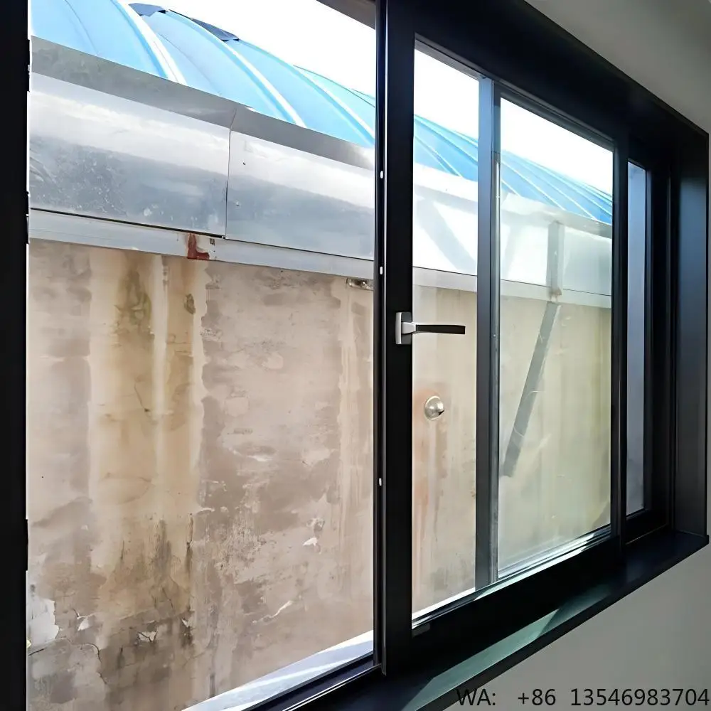 72X72 in Horizontal Sliding Window Thermal Break Aluminum Slim Frame with Tempered Safety Double Glass for Basement
72X72 in Horizontal Sliding Window Thermal Break Aluminum Slim Frame with Tempered Safety Double Glass for Basement