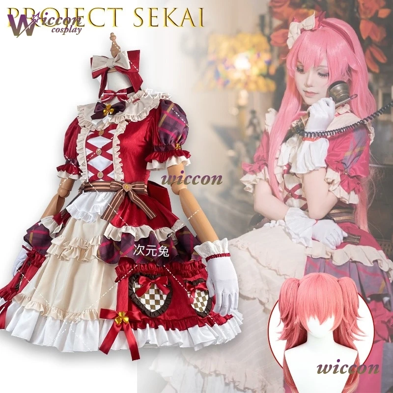 CosC Project Sekai Airi Momoi Sweetie Pie День святого Валентина Косплей Костюм Размер Банни Наряд Качество Лолита Красный Рождественский Cos
CosC Project Sekai Airi Momoi Sweetie Pie День святого Валентина Косплей Костюм Размер Банни Наряд Качество Лолита Красный Рождественский Cos