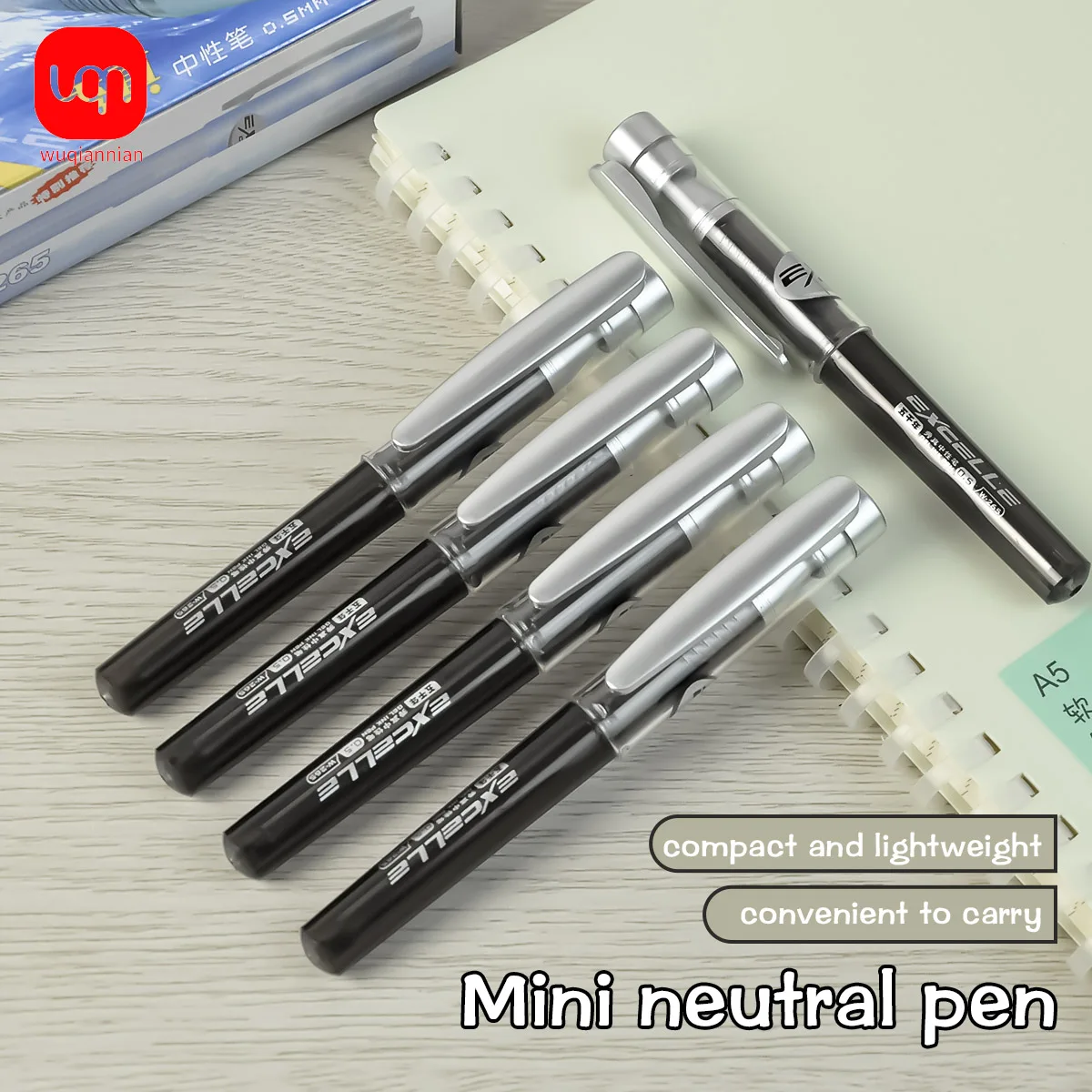 WQN-4/8/12pcs 0.5mm Bullet Tip Quick-Dry Smooth Black Ink Business Signature Pens School and Office Supplies
WQN-4/8/12pcs 0.5mm Bullet Tip Quick-Dry Smooth Black Ink Business Signature Pens School and Office Supplies