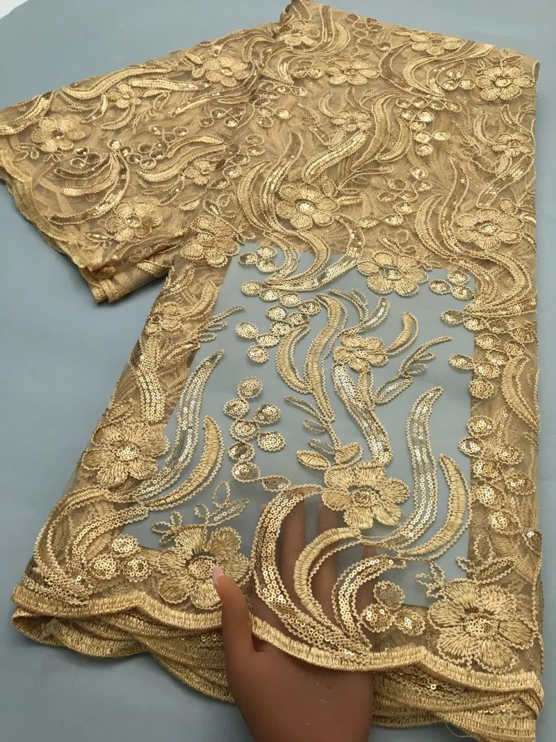 African Tulle French Sequined Lace Fabric 2026 High Quality Nigerian Embroidered Mesh Fabric Dress Material For Party,5yards4685
African Tulle French Sequined Lace Fabric 2026 High Quality Nigerian Embroidered Mesh Fabric Dress Material For Party,5yards4685
