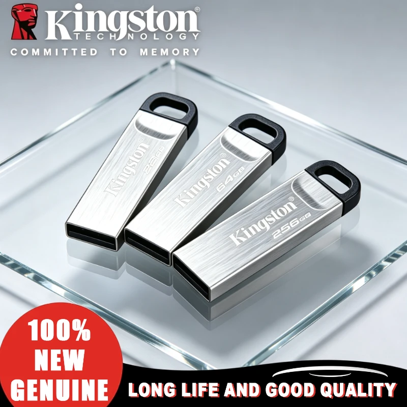 Kingston 64GB 128GB 256GB 512GB USB 3.2 Data Traveler Kyson USB Flash Drive Pen Drive Flash Penrive DTKN Original for Computer
Kingston 64GB 128GB 256GB 512GB USB 3.2 Data Traveler Kyson USB Flash Drive Pen Drive Flash Penrive DTKN Original for Computer