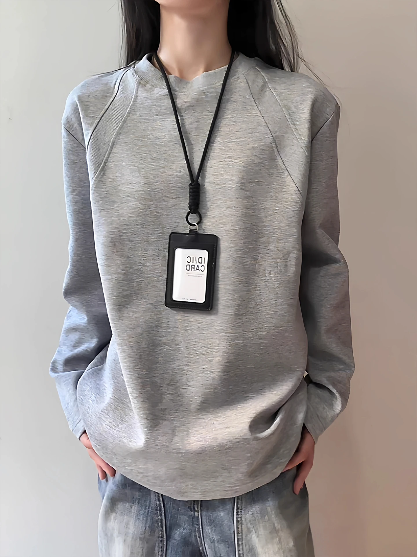 ey Deconstructed Long Sve Men's T-irt Autumn Cleanfit American oulder Sweatirt Small Collar Base irt Inner Wear
ey Deconstructed Long Sve Men's T-irt Autumn Cleanfit American oulder Sweatirt Small Collar Base irt Inner Wear