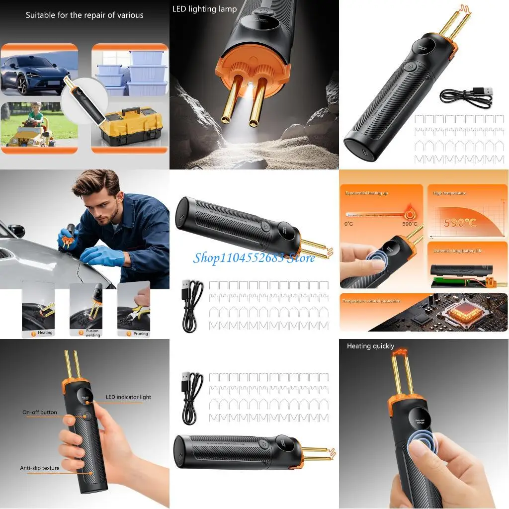 Y6GD Professional Cordless Plastic Welder Set 590℃ Rapid Temperature Rise 4kinds
Y6GD Professional Cordless Plastic Welder Set 590℃ Rapid Temperature Rise 4kinds