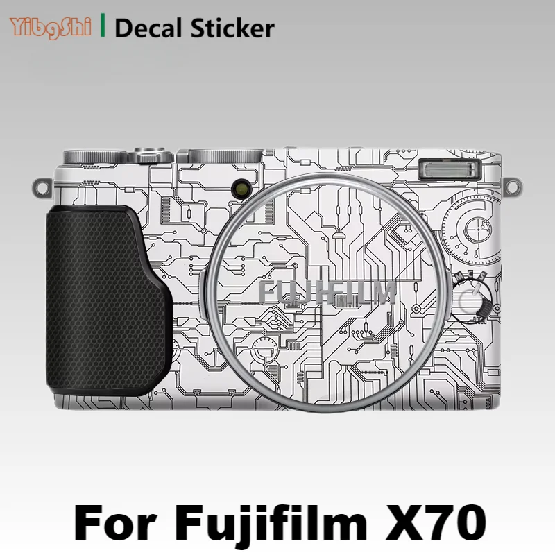 For Fujifilm X70 Camera Skin Anti-Scratch Protective Film Body Protector Sticker x-70 X70
For Fujifilm X70 Camera Skin Anti-Scratch Protective Film Body Protector Sticker x-70 X70