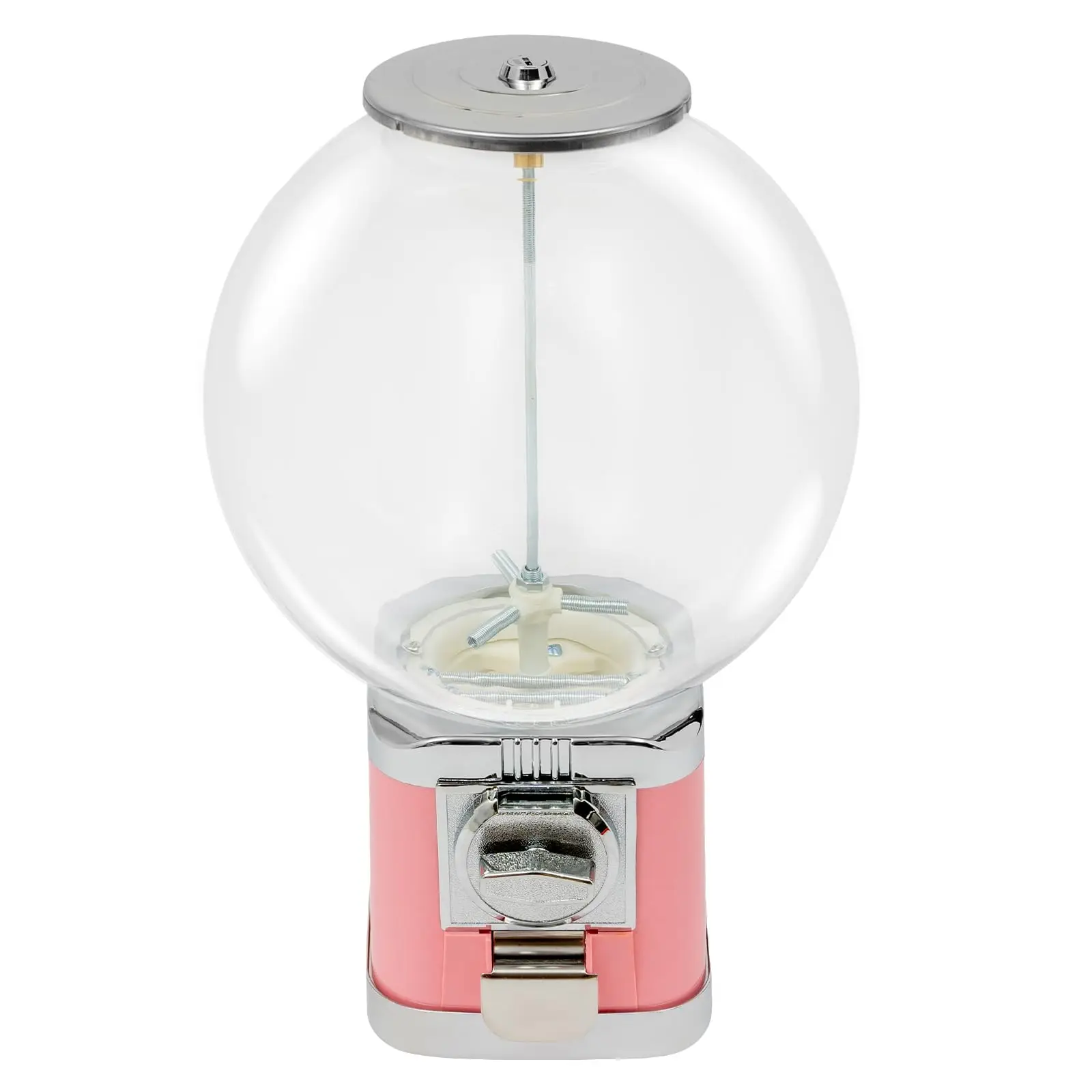 18In-Height Candy Gumball Vending Machine, 1$ Coin Commercial Selling Machine, 0.39-1.26in Gumball Automatic Machine, Toy Capsule
18In-Height Candy Gumball Vending Machine, 1$ Coin Commercial Selling Machine, 0.39-1.26in Gumball Automatic Machine, Toy Capsule